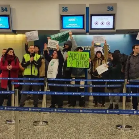 Tercerizados en Aeroparque: el reclamo que puede afectar embarques y conexiones