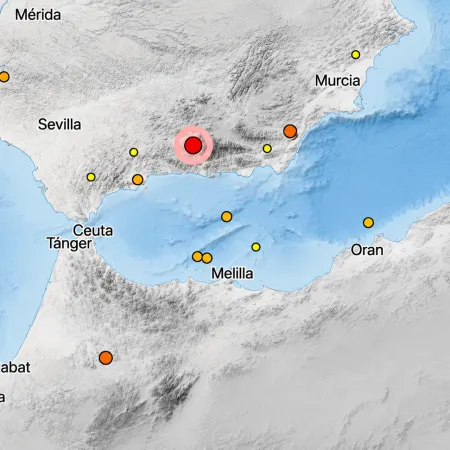 La Vega de Granada vuelve al foco sísmico: 3.079 terremotos en 2020-2021