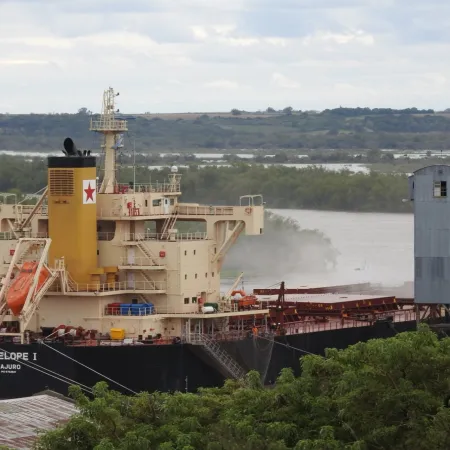 El cabotaje fluvial de granos creció 18% y una provincia concentró el movimiento