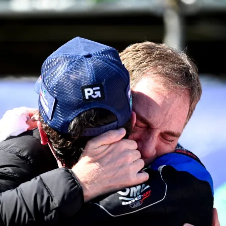 La emoción de Diego Santilli al ver a su hijo ganar por primera vez en el TC Pista