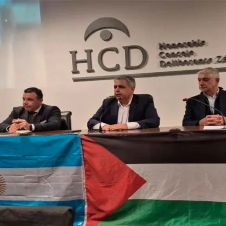 La actividad por Palestina en Zárate que expuso otra grieta entre PJ, PRO y LLA
