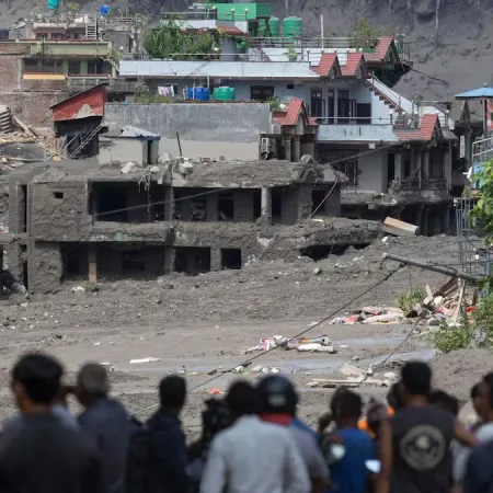 Riada en Nepal: qué se sabe sobre la causa del desborde en Rasuwa