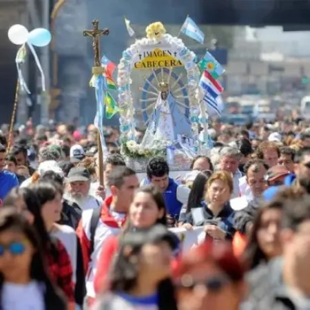 Peregrinación a Luján 2026: confirman la fecha, horarios y el lema de la caminata