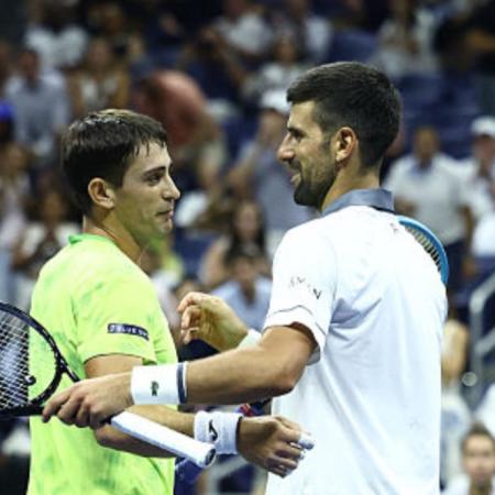 Batacazo de Mariano Navone: eliminó a Novak Djokovic en la primera ronda del US Open