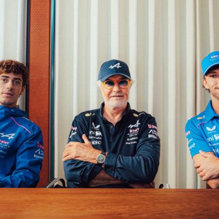 Colapinto renovó con Alpine para 2027: el video con Briatore y Gasly y la broma del cuadro