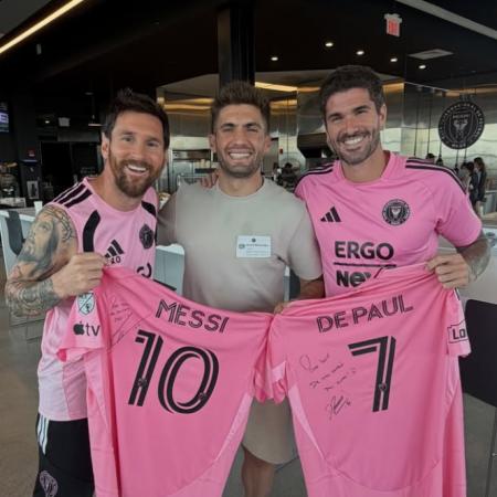Kevin Benavides se sacó una foto con Messi y le dedicó un emotivo mensaje en Instagram