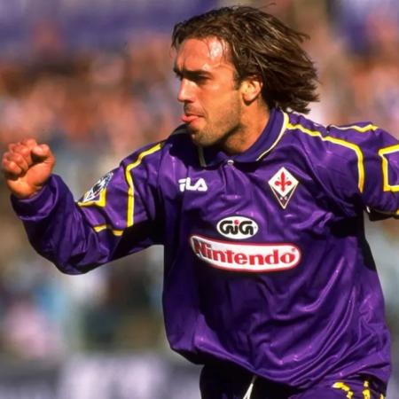 Batistuta vuelve a Florencia: jugará el amistoso por el centenario de la Fiorentina