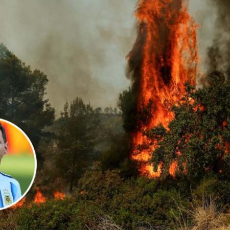 Messi aporta 80.000 euros para la reconstrucción tras los incendios en Madrid