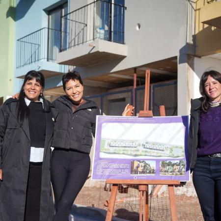 Mayra Mendoza mostró 28 viviendas en obra en Quilmes: para quiénes son