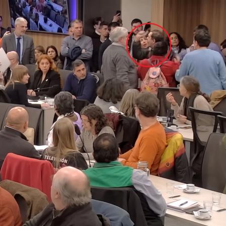 Cantó el Coro Nacional de Niños en Diputados y un padre estalló: qué gritó