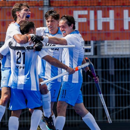 Los Leones golearon 7-1 a Nueva Zelanda y avanzan en el Mundial de Hockey 2026