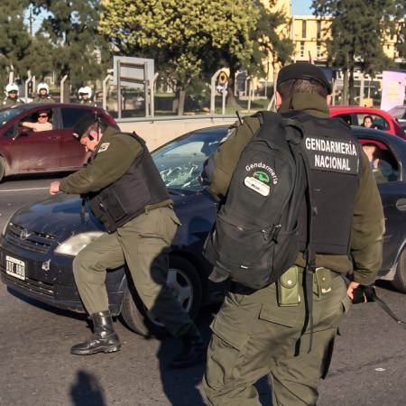 El "gendarme carancho" a juicio: cómo reaccionaron Berni, Carrió y Larroque