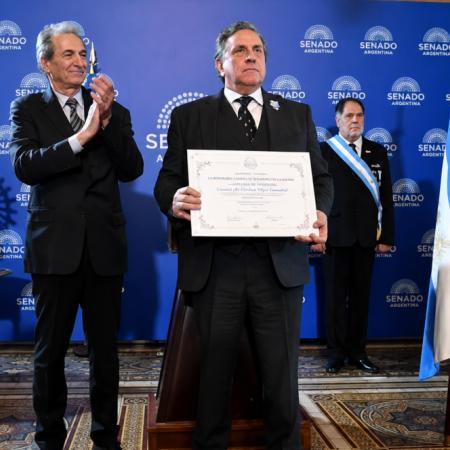Esteban Vilgré La Madrid: la historia del veterano de Malvinas distinguido por el Senado