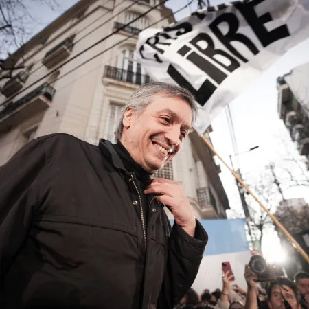 Máximo apuntó a Cristina Kirchner 2027: qué dijo en el acto en San José 1111