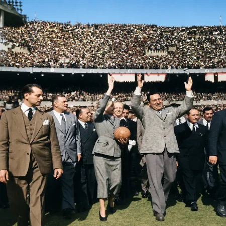Racing, Cereijo y el enojo de Perón en la inauguración del Cilindro por un detalle clave