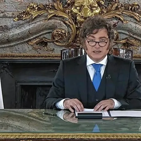Milei inició con Malvinas su campaña por la reelección presidencial en 2027