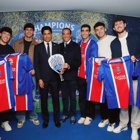 De Roland Garros a la Champions: las figuras de Premier Padel se rindieron ante el PSG