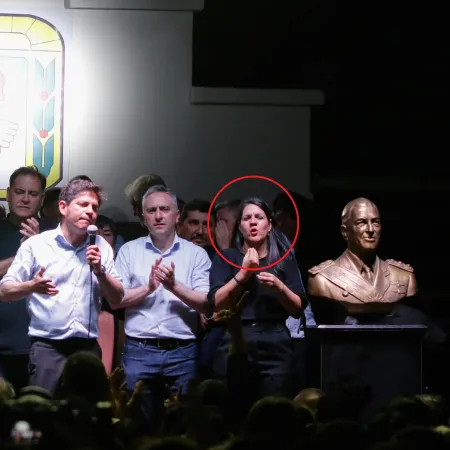 Perlita de Kicillof en Misiones: qué hacía la mujer cercana a Larroque