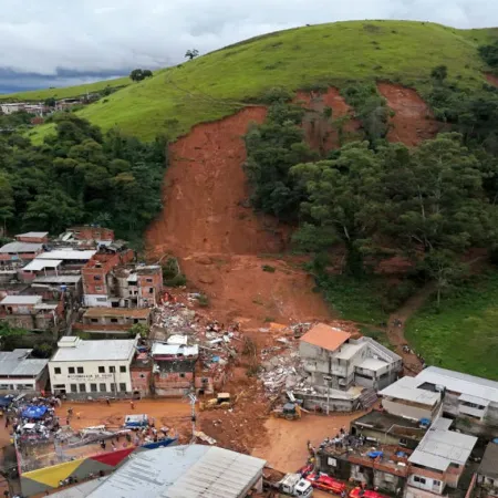 Brasil: lluvias elevan el riesgo de inundaciones y deslizamientos este fin de semana