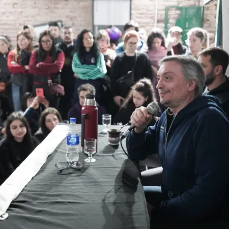 La frase de Máximo Kirchner que pone en foco el bolsillo y la calma de las familias