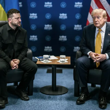 Trump presionó a Zelenski por los ataques al diésel ruso