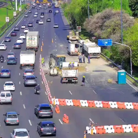 Caos en avenida Lugones: cuándo se normaliza el tránsito por las obras de gas