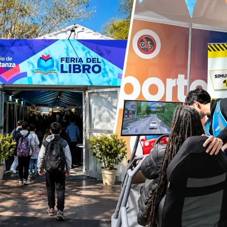 Tránsito Seguro lleva simuladores de manejo a la Feria del Libro de La Matanza