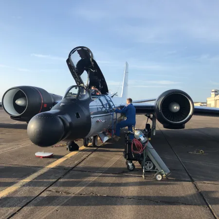 El avión de la NASA que vuela desde Panamá para estudiar la atmósfera tropical