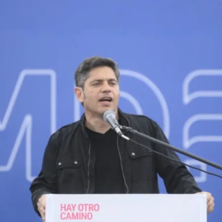 Kicillof: “No vengo solamente para ganarle a Milei, sino para empezar una historia nueva”