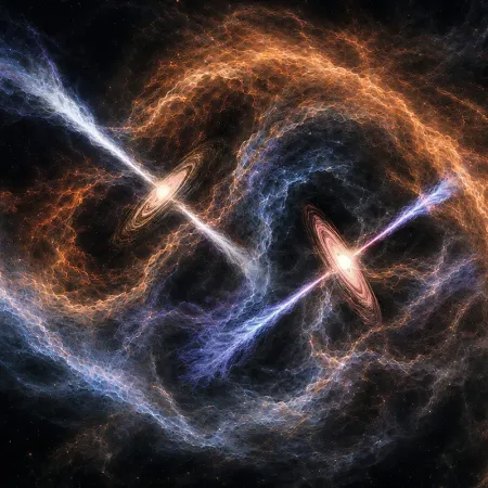 Ocho años de observación reconstruyen la órbita de dos estrellas masivas