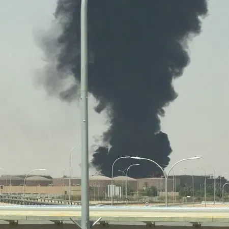 Arabia Saudita interceptó un misil hutí y hubo fuego cerca del aeropuerto de Riad