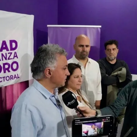 Karina Milei faltó en San Pedro y Sebastián Pareja tomó el mando del acto de LLA