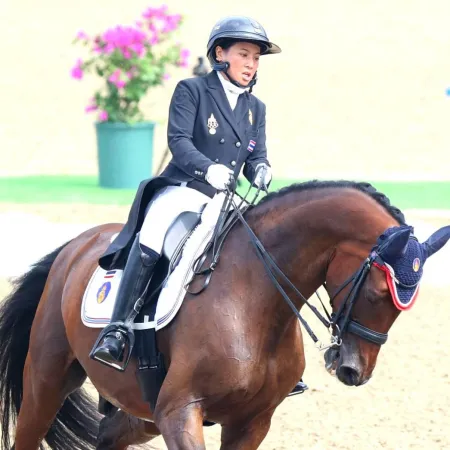 La princesa tailandesa reveló cómo compitió el día que murió su hermana