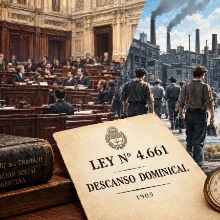 A 122 años del debate que abrió paso al descanso dominical en la Argentina
