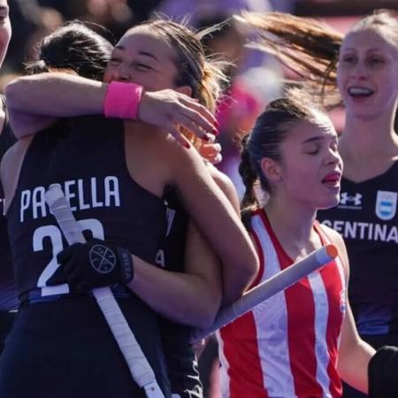 Las Leonas golearon 14-0 a Paraguay en su debut en los Juegos Suramericanos