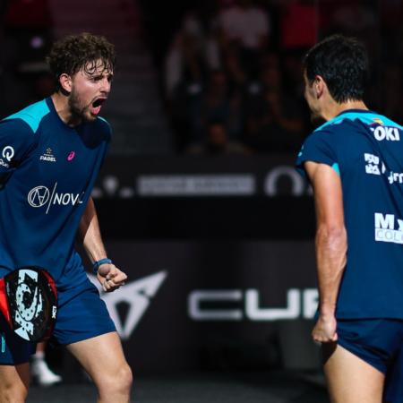 Nieto-Yanguas sorprendieron en el Movistar Arena y eliminaron a los número 1 del mundo