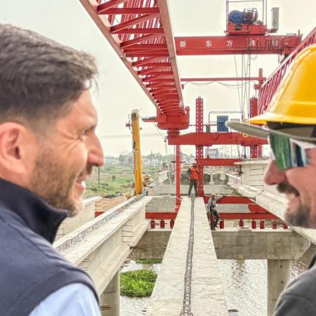 La frase de Poletti a Pullaro en el nuevo puente Santa Fe-Santo Tomé: cuándo abre