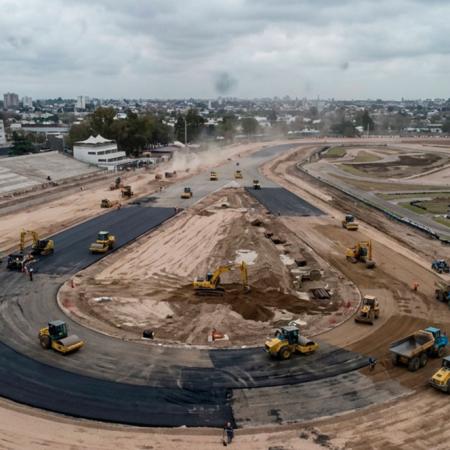 Cómo está el avance de obras del Autódromo Gálvez en Buenos Aires