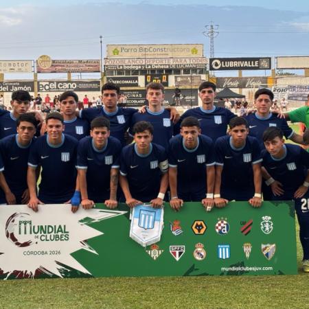 Racing goleó 3-0 a Real Madrid y jugará la final del Mundial de Clubes Sub-18