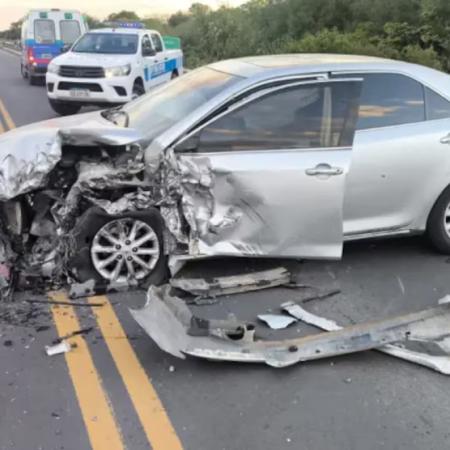 Siniestro vial: el diputado Aldo Leiva chocó contra un camión en la Ruta 11 en Chaco