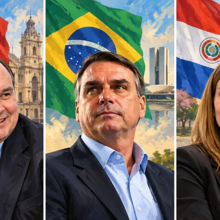 La derecha avanza en Brasil y Lima mientras Asunción apuesta por un perfil técnico