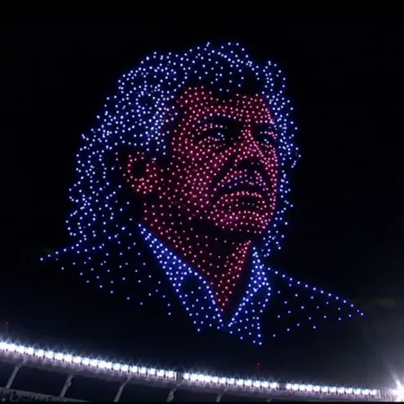 Sancor Seguros, AFA y River: los mejores memes del show de drones en homenaje a Messi