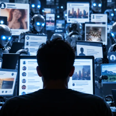 Internet ha muerto: la teoría de la Internet Muerta y una red dominada por bots