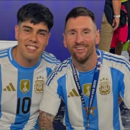 Quién es Tomás, el sobrino de Lionel Messi que jugará la Copa Potrero del Kun Agüero