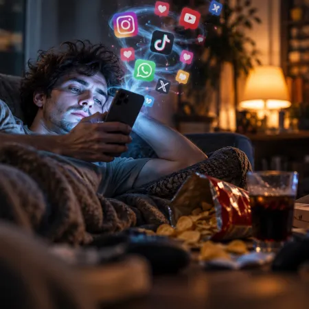 La fiaca es de fábrica: cómo las redes sociales nos están robando la atención