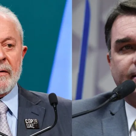 Luiz Inácio Lula da Silva va por la épica, Flávio Bolsonaro va por un desafío.