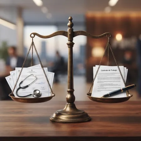 El delicado equilibrio entre el control médico patronal y el abandono de trabajo