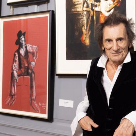 La faceta menos vista de Ronnie Wood: pinturas, Jimi Hendrix y gira por Argentina