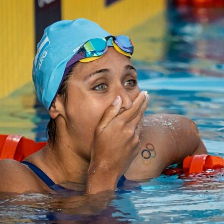 Agostina Hein brilló en el Parque Olímpico con dos récords y ya mira al Mundial de Beijing