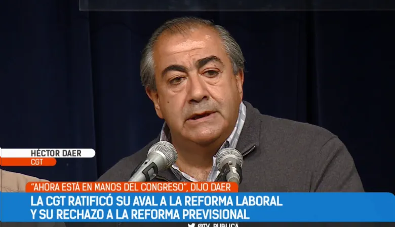 El día que la CGT avaló la reforma laboral de Mauricio Macri: ¿podrá Milei?